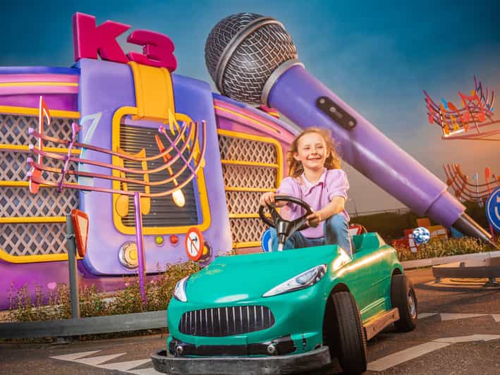 Plopsa Indoor Hasselt - Theme Park - Entry Ticket - Outdoor Attractions and Water Features