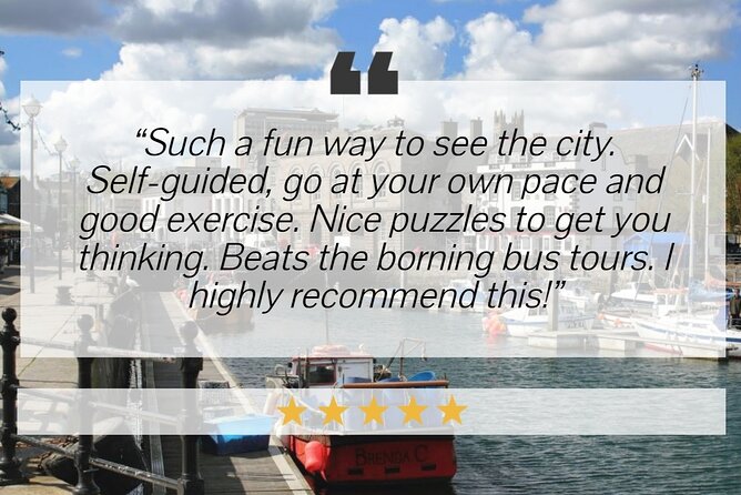 Plymouth: Self Guided City Walk and Interactive Treasure Hunt - Physical Requirements and Accessibility