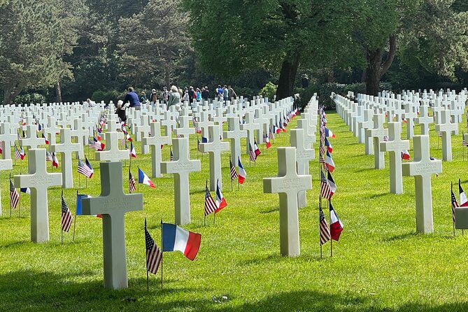 Pointe du Hoc, Omaha beach from Paris aboard a van (Private Tour) - The Significance of the National Guard Monument