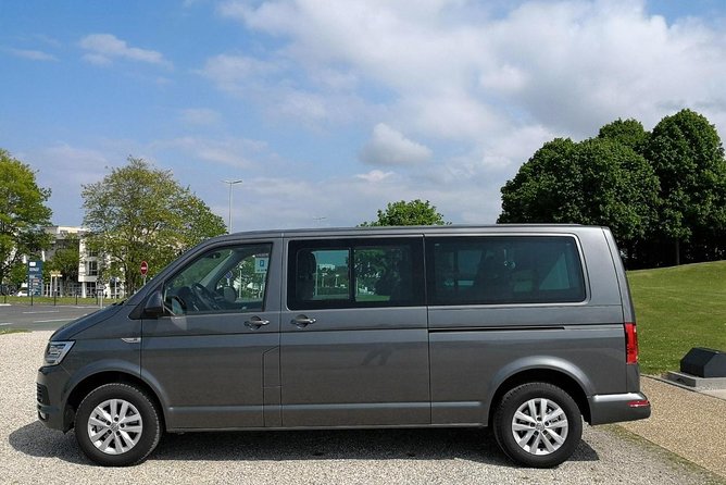 Pointe du Hoc,Omaha Beach, American Cemetery - Day trip from Paris to Normandy - The Mulberry Harbor Site at Arromanches