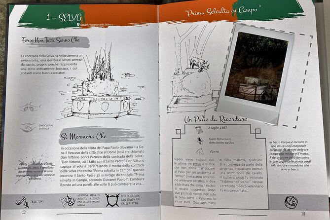 PolaTour The 17 Fountains of the Contradas of Siena - The Experience of Instant Photography in Siena