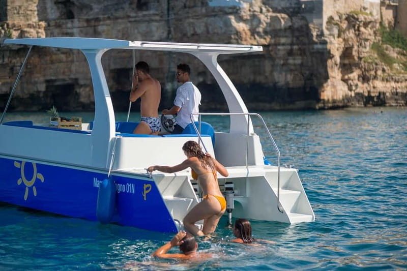 Polignano a Mare: Eco Boat Tour with Snorkeling and Caves - Visiting Famous Sea Caves and Hidden Coves