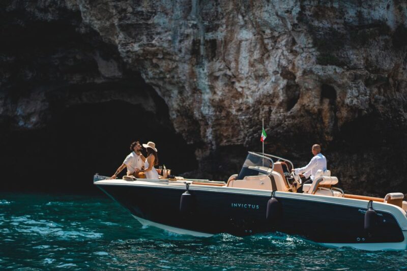 Polignano a Mare: Private Cruise with Champagne - Food, Champagne, and Snacks on Board