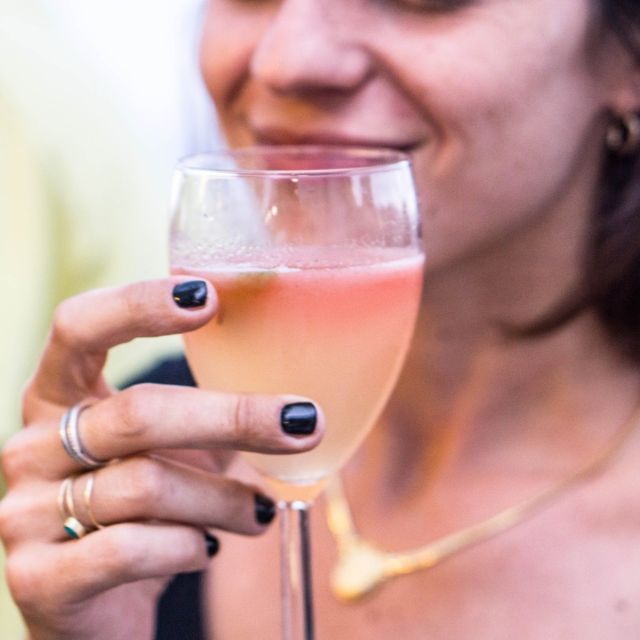 Polignano a Mare: Street Food Tour with Tastings and Wine - Sipping Regional Wine with Seaside Views