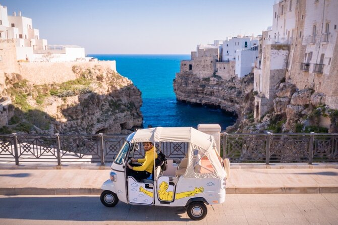 Polignano Coast with Private Tuk Tuk Tour and View of the Caves - How the Guide Brings the Experience to Life