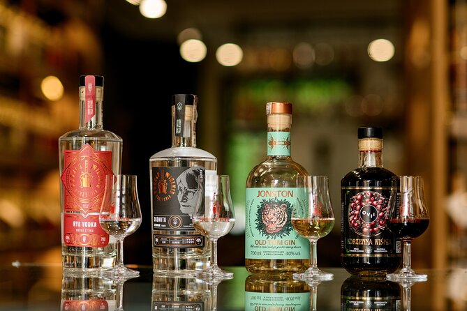 Polish Spirits tasting in Gdask Craft Distillery tawern - The Option to Purchase Spirits and Souvenirs