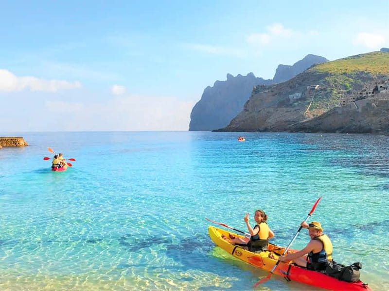 Pollença: Kayak Discovery  Snorkeling and Caves - Discover Mallorca’s Hidden Coastline with a Kayak Adventure