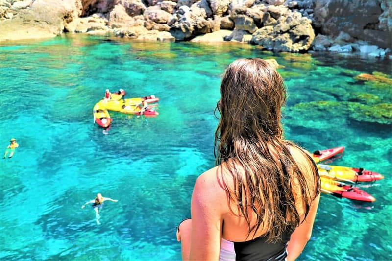 Pollença: Kayak Discovery  Snorkeling and Caves - Cliff Jumping and Fun in the Blue Sea