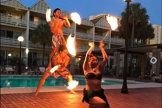 Polynesian Fire Luau and Dinner Show Ticket in Myrtle Beach - The Samoan Fire Knife Team: A Jaw-Dropping Finale