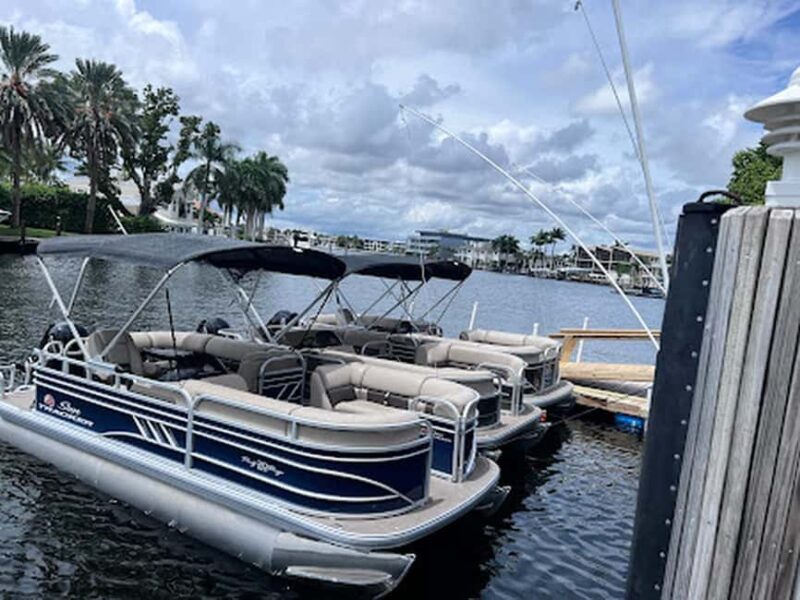 Pompano Beach: Pontoon Boat Rental - Key Points