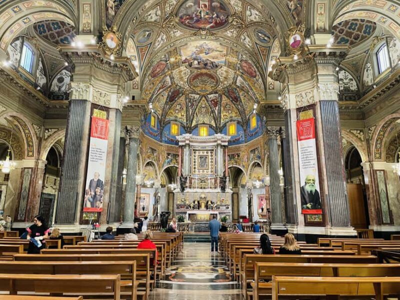 Pompei: Our Lady of the Rosary & St Bartolo Longo City Tour - Inside the Sanctuary of Our Lady of the Rosary