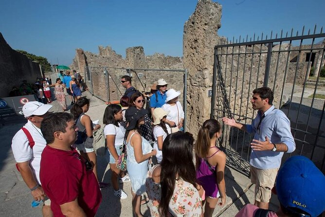 Pompeii 3 Hours Walking Tour Led by an Archaeologist - Granaries and Fountains: The City’s Food Storage and Decor
