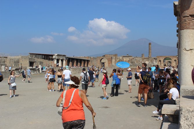 Pompeii and Vesuvius from Naples. Private activity - Return and Completion at Molo Beverello