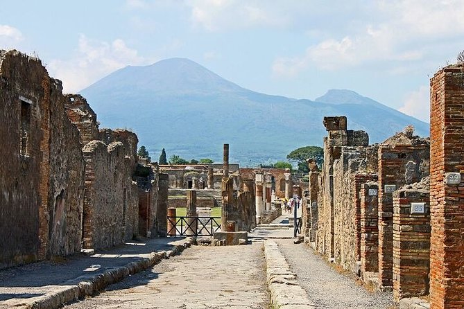 Pompeii and Vesuvius Tour with Lunch - Early Morning Pickup and Arrival at Pompeii