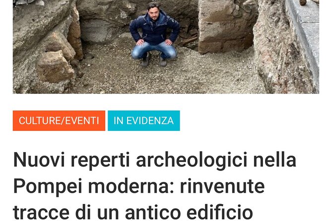PompeiI Exclusive Tour with your Archaeologist in a Small Group - Practical Tips for Participants