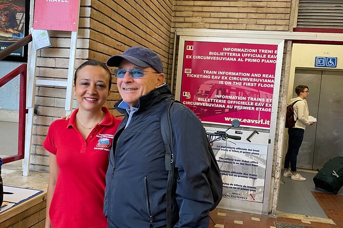 Pompeii Express Guided Tour by Train from Sorrento - Logistics: Meeting Point and Group Size