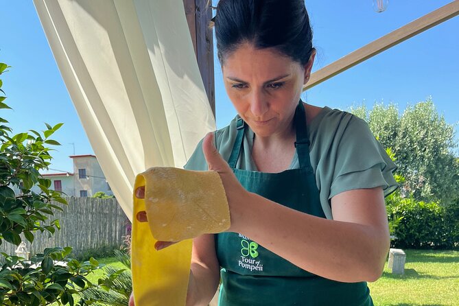 Pompeii: guided tour of the ruins and cooking class fresh pasta - Exploring Pompeii with a Private Guide