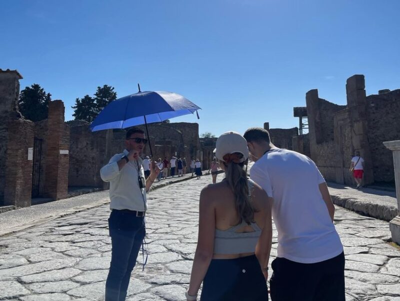 Pompeii in 2h and 30mnt: walk with local guide - What’s Included in the Tour