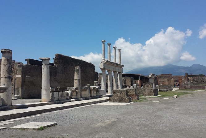 Pompeii Private Half-Day Tour from: Naples,Sorrento, Amalfi Coast - In-Depth Tour of Pompeii’s Roman Architecture and Public Spaces