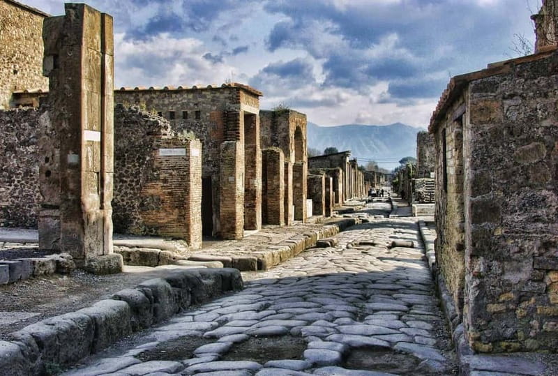 Pompeii: Skip the Line Entry Ticket (art) with Book - Visiting Pompeii with Your Guidebook and Map