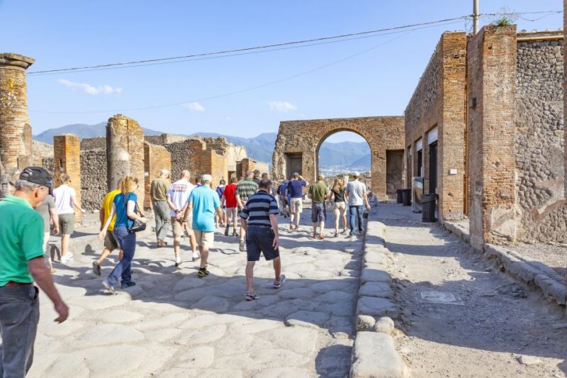 Pompeii Skip-the-Line Tkt +transfer from C/mare di Stabia - Highlights of the Site: Temples, Theaters, and More