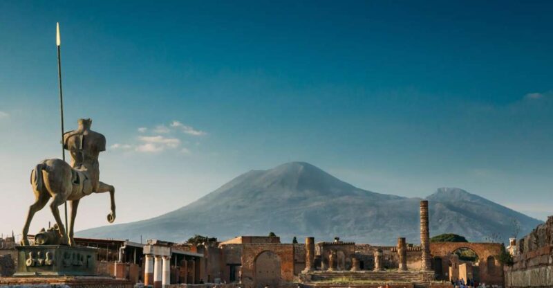 Pompeii Skip-the-Line Tkt +transfer from Naples - Exploring Pompeii at Your Own Pace with Audio Guide and Map