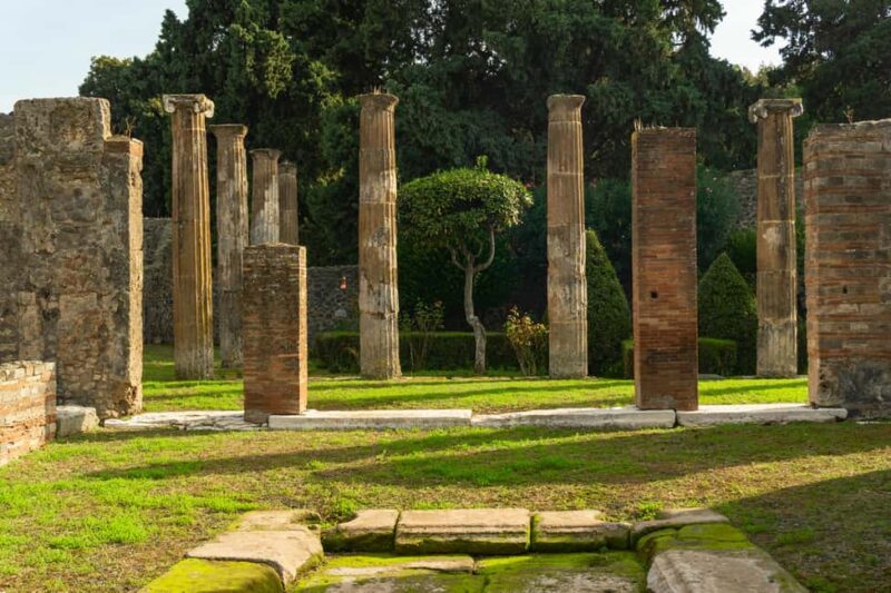 Pompeii: tour of the archaeological excavations with ticket, guide, and transport - Key Points