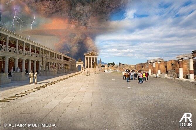 Pompeii: walking tour with 3D glasses and with entrance ticket - Walk Among the Ruins with AR Visualization