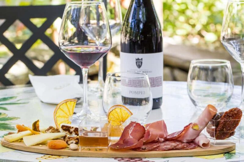 Pompeii Winery Tour, Tasting & Lunch - Key Points