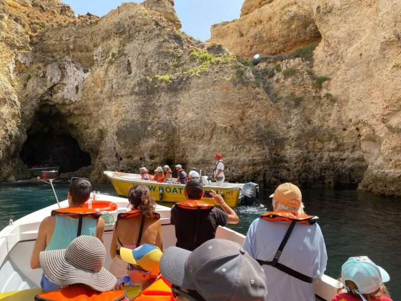 Ponta da Piedade:Express grotto tours - Visiting Dona Ana Beach and Praia do Camilo