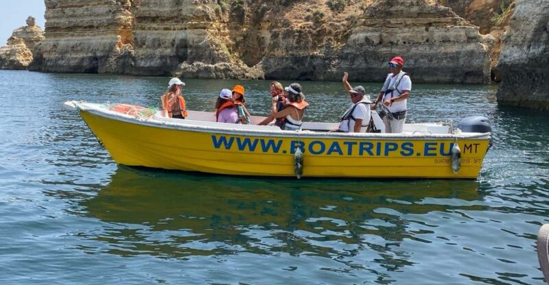 Ponta da Piedade:Express grotto tours - The Final Stop at Praia do Barranco do Martinho
