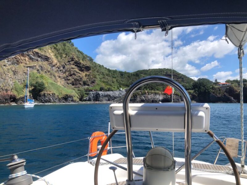 Ponta Delgada: Private Sailboat Cruise with Drinks & Snacks - Scenic Sailing and the Second Stop in Caloura