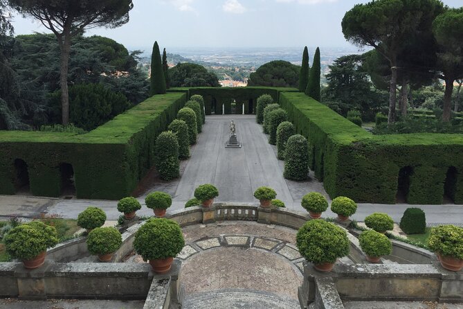 Pontifical Villa Gardens at Castel Gandolfo Audio-Guided Minibus Tour - Key Points
