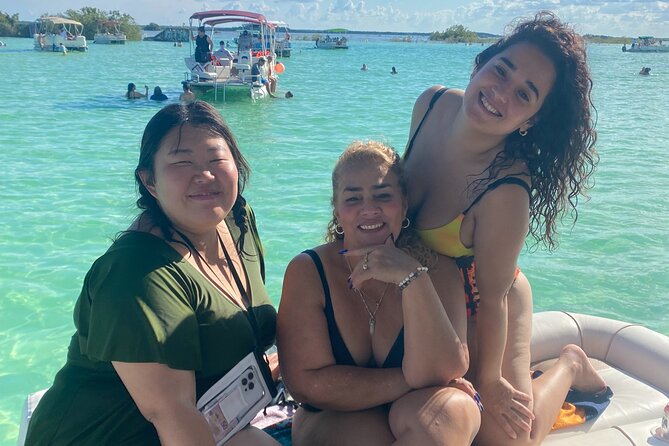 Pontoon Private Tour of the Seven Colors Lagoon - Explore Bacalar’s Seven Colors Lagoon on a Private Pontoon Tour