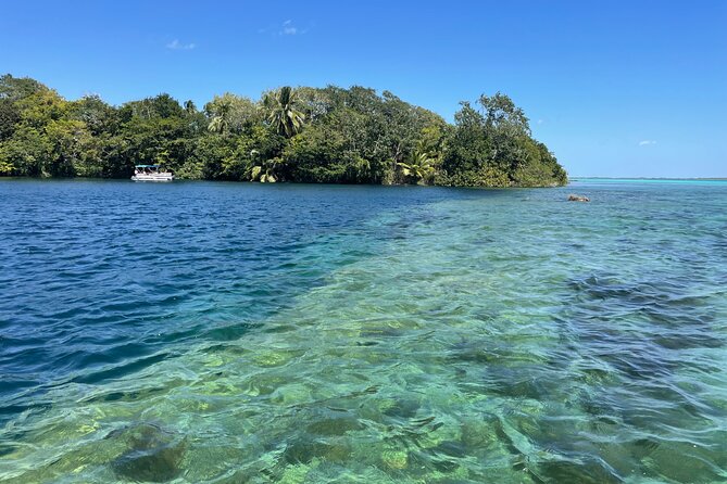 Pontoon Tour of the 7 Color Lagoon - Discover the Pontoon Tour of Bacalar’s 7 Color Lagoon