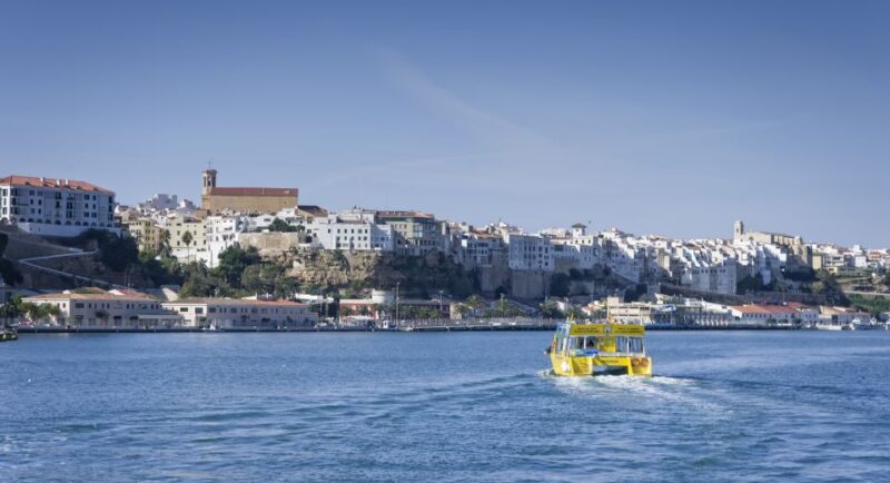 Port Mahon: 1-Hour Harbor Cruise with Underwater Views - Scenic Views of Coves, Islands, and Harbor Skyline