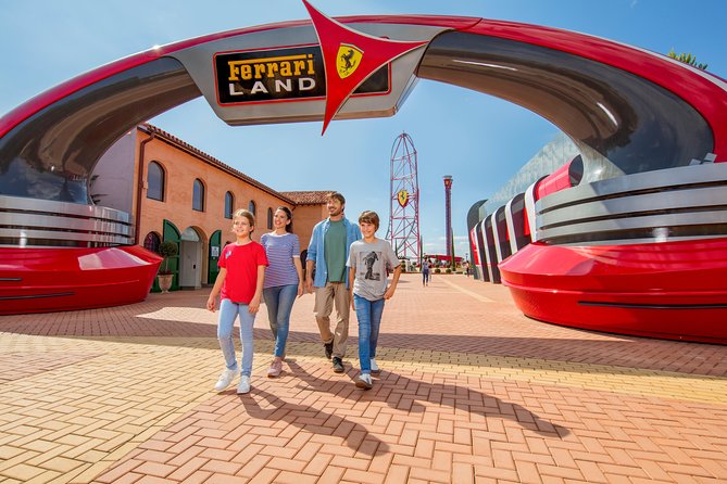 PortAventura Park and Ferrari Land Day Trip from Barcelona - Departure Point and Transportation Details