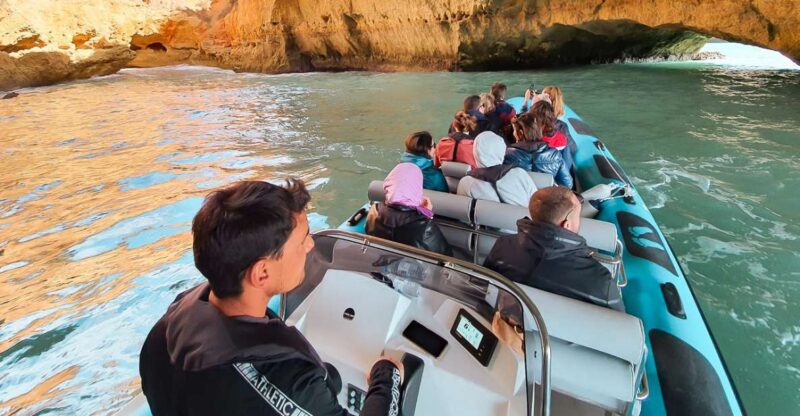 Portimão: Benagil Cave and Praia de Marinha Boat Tour - Unique Features of the Small Diesel-Free Boats
