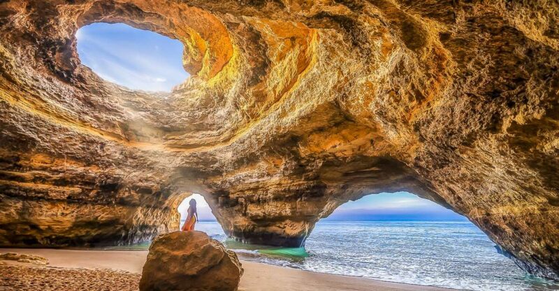 Portimão: Benagil Caves Speed Boat Tour with Sunset Option - Inside the Benagil Caves: Nature’s Masterpiece