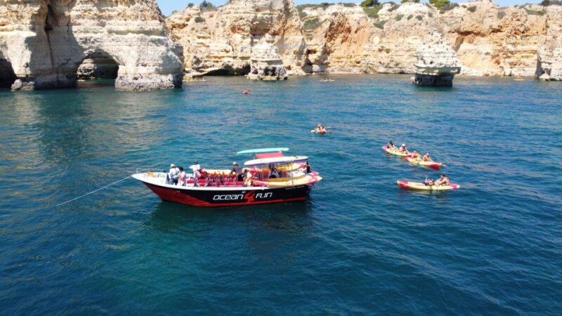 Portimão: Benagil Caves Speedboat and Kayak Guided Tour - The Overall Pacing and Experience