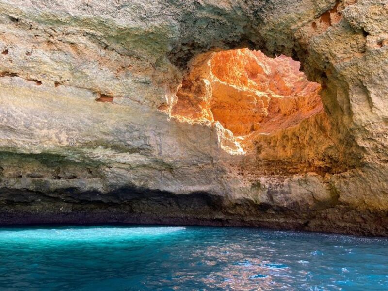 Portimão: Benagil Sea Caves Speedboat Adventure Tour - Scenic Stops at Algar Seco and Alfanzina Lighthouse