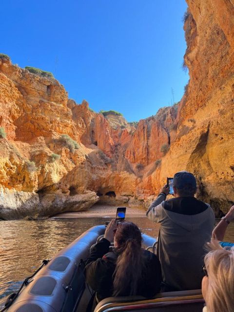 Portimao: Boat trip to the Benagil Cave - The Thrill of a High-Speed Coastal Ride