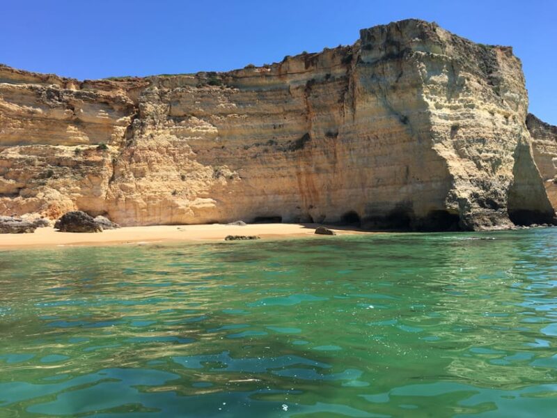 Portimão: Caves, Benagil and Algarve Coastline Boat Tour - Champagne Toast and Refreshments on Board