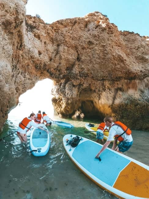 Portimão Hidden Caves: Private Kayak and SUP Tour - Snorkeling and Underwater Discoveries