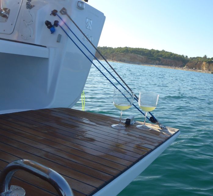 Portimão: Private Sailing Boat Tour with Swim and Wine - João de Arens Beach: Swimming and Snorkeling