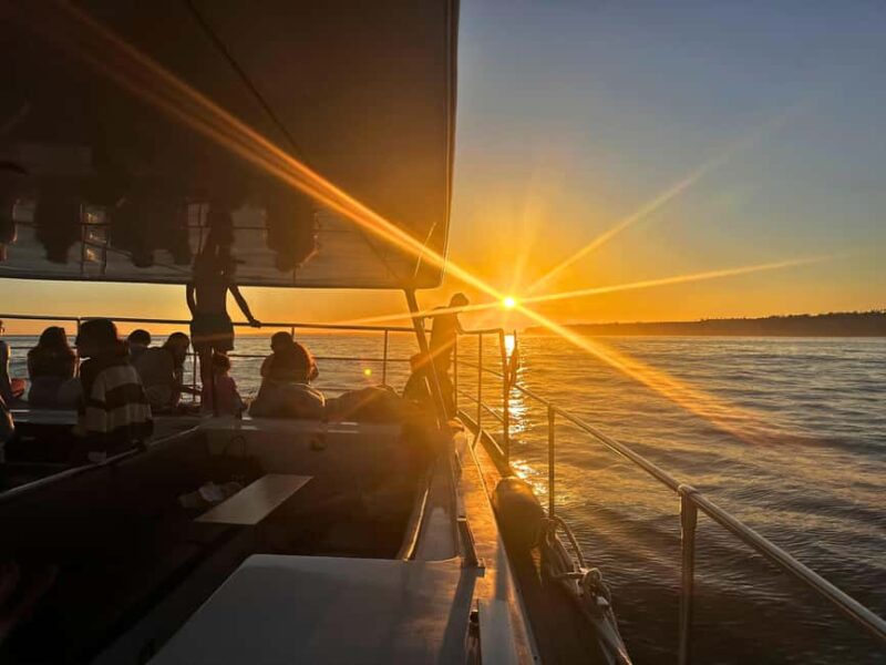 Portimao: SUNSET Benagil Caves Tour | Eco Catamaran - Discover the Portimao Sunset Benagil Caves Eco Catamaran Tour