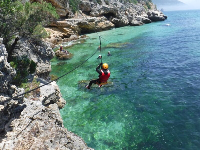 Portinho da Arrábida: Coasteering Boat Tour - Key Points