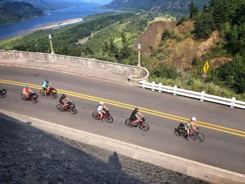 Portland: Columbia River Gorge Waterfalls Hike & Bike Tour - Key Points