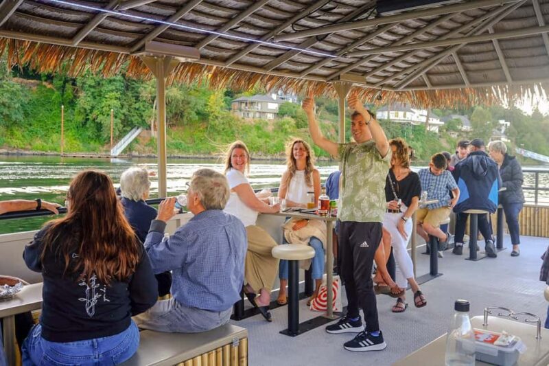 Portland Happy Hour & City Lights Cruises - Tiki Boat Party - Octobers Sights & Ciders: Fall Flavors on the Water
