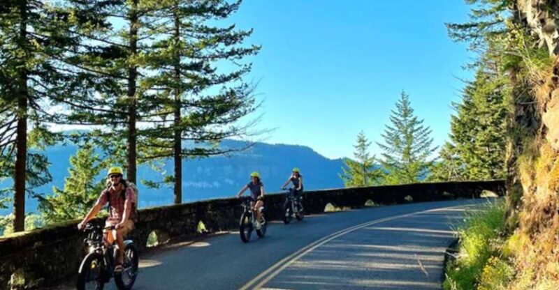 Portland: Multnomah Falls E-Bike Tour in the Columbia Gorge - The Digital Guide and Customizable Route